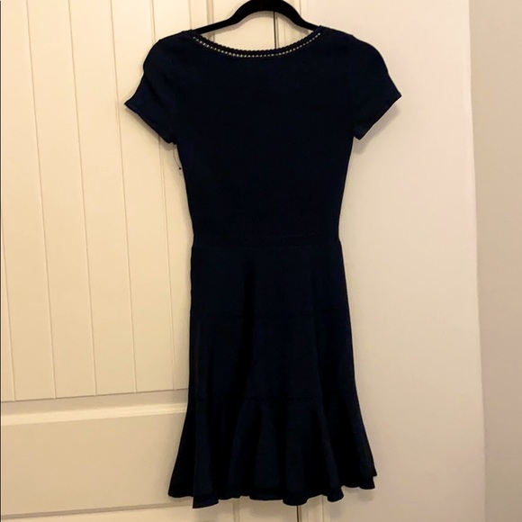 BNWT gorgeous, wear anywhere DvF navy dress! - Picture 6 of 6